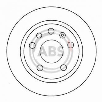 Гальмівний диск A.B.S. A.B.S. 16262