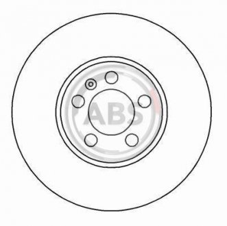 Гальмівний диск A.B.S. A.B.S. 16265