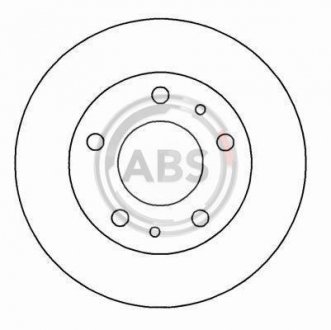 Гальмівний диск A.B.S. A.B.S. 16292