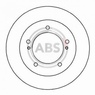 Гальмівний диск A.B.S. A.B.S. 16294