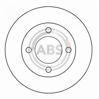 Гальмівний диск A.B.S. A.B.S. 16299