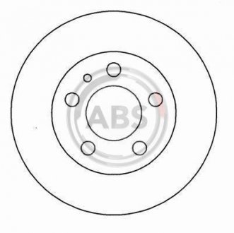 Тормозной диск A.B.S. A.B.S. 16313