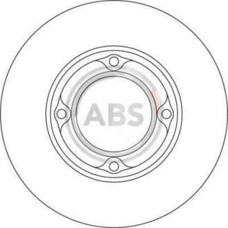 Тормозной диск A.B.S. A.B.S. 16324