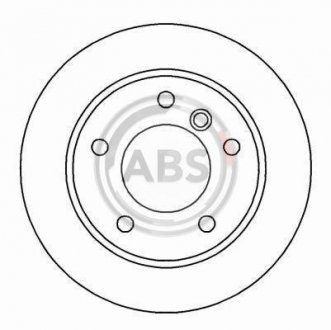 Гальмівний диск A.B.S. A.B.S. 16339