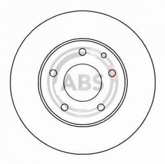 Тормозной диск A.B.S. A.B.S. 16456