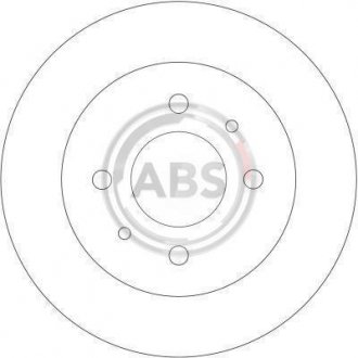 Гальмівний диск A.B.S. 16476