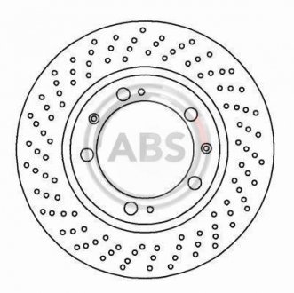 Гальмівний диск A.B.S. A.B.S. 16490