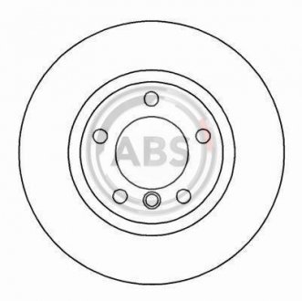 Тормозной диск A.B.S. A.B.S. 16537