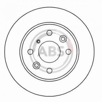 Гальмівний диск A.B.S. A.B.S. 16592