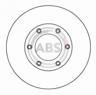 Тормозной диск A.B.S. 17015