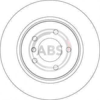 Тормозной диск A.B.S. 17026