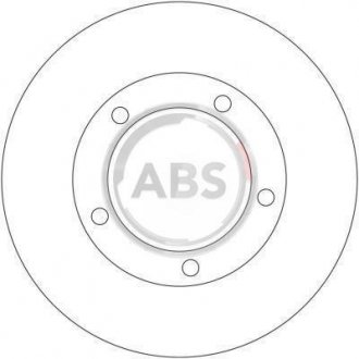 Гальмівний диск A.B.S. A.B.S. 17189