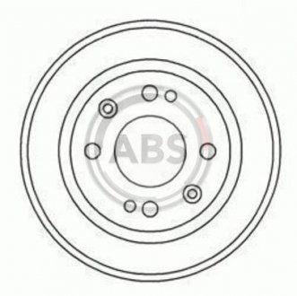 Тормозной барабан A.B.S. 2379S