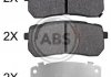 Гальмівні колодки (набір) A.B.S. A.B.S. 35099 (фото 1)