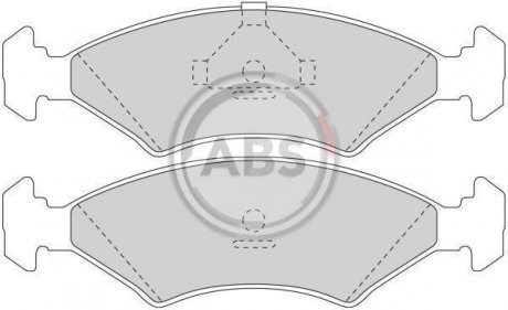 Колодки тормозные 208/308/328/Cerbera/Chimaera (82-02) A.B.S. 36446