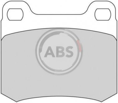 Гальмівні колодки, дискове гальмо (набір) A.B.S. A.B.S. 364981