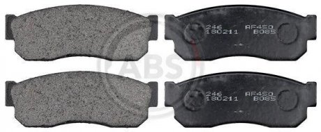 Тормозные колодки, дисковый тормоз (набор) A.B.S. A.B.S. 36520