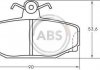 Тормозные колодки, дисковый тормоз (набор) A.B.S. A.B.S. 36744 (фото 1)