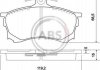 Комплект тормозных колодок, дисковый тормоз A.B.S. A.B.S. 36918 (фото 1)