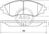 Комплект тормозных колодок, дисковый тормоз A.B.S. A.B.S. 37055 (фото 1)