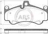 Тормозные колодки, дисковый тормоз (набор) A.B.S. A.B.S. 37572 (фото 1)