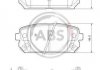 Комплект тормозных колодок, дисковый тормоз A.B.S. A.B.S. 37621 (фото 1)