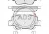 Комплект тормозных колодок, дисковый тормоз A.B.S. A.B.S. 37735 (фото 1)