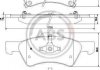 Тормозные колодки, дисковый тормоз (набор) A.B.S. A.B.S. 38857 (фото 1)