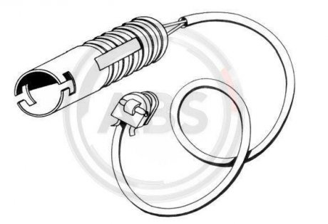 Датчик износа тормозных колодок A.B.S. A.B.S. 39547