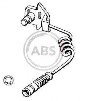 Датчик износа тормозных колодок A.B.S. A.B.S. 39580