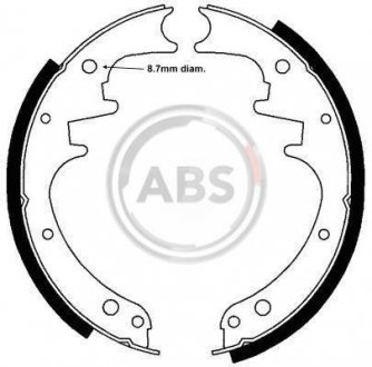 Тормозные колодки.) A.B.S. A.B.S. 40267