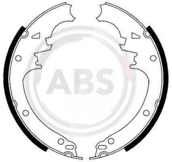 Тормозные колодки.) A.B.S. A.B.S. 40462