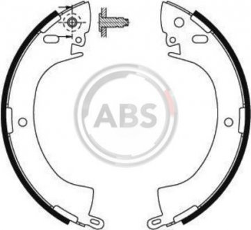 Комплект тормозных колодок A.B.S. A.B.S. 8657