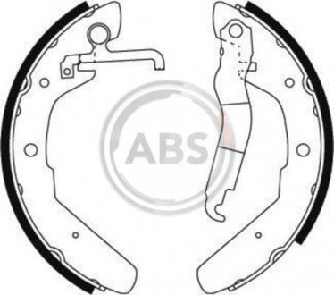 Комплект тормозных колодок A.B.S. A.B.S. 8801