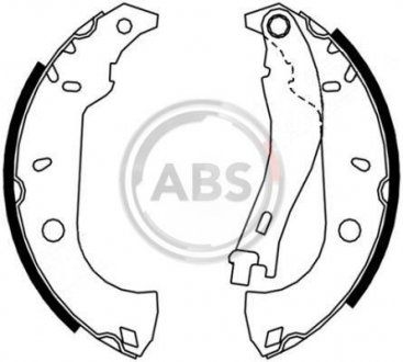 Тормозные колодки.) A.B.S. 8832