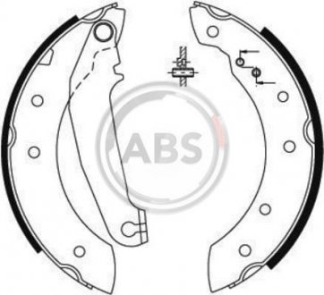 Комплект тормозных колодок A.B.S. A.B.S. 8854