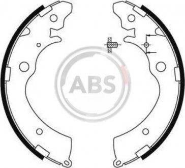 Гальмівні колодки (набір) A.B.S. A.B.S. 8861