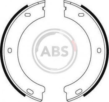 Гальмівні колодки ручного гальма A.B.S. A.B.S. 8863