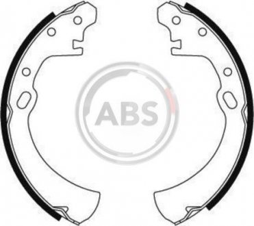 Тормозные колодки.) A.B.S. A.B.S. 8891