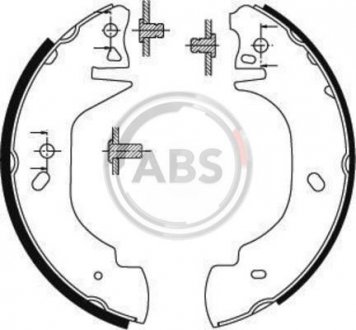 Комплект тормозных колодок A.B.S. A.B.S. 8940 (фото 1)