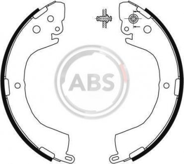 Комплект тормозных колодок A.B.S. A.B.S. 9050