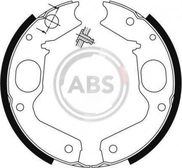 Гальмівні колодки ручного гальма A.B.S. A.B.S. 9115