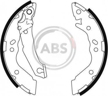 Комплект тормозных колодок A.B.S. A.B.S. 9122