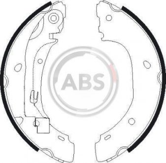 Комплект тормозных колодок A.B.S. A.B.S. 9150