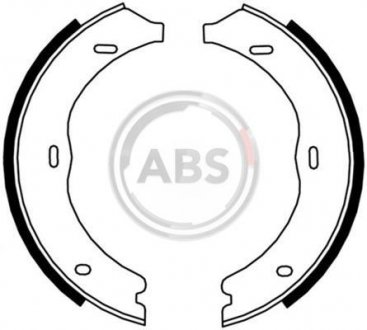 Колодки ручного тормоза Vito (639) 03- A.B.S. 9176