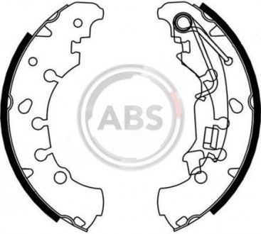 Гальмівні колодки (набір) A.B.S. A.B.S. 9214
