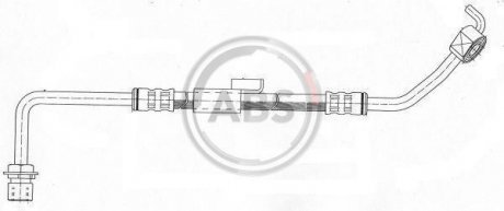 Шланг гальмівний A.B.S. SL3364