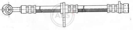 Шланг гальмівний A.B.S. A.B.S. SL4140