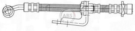 Шланг тормозной A.B.S. A.B.S. SL5002 (фото 1)