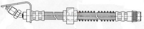 Тормозной шланг Movano/Master/Movano 97-10 A.B.S. SL5728